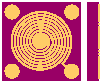 LX2500Q20-L07-31nH HIGH Q FACTOR SPIRAL CHIP INDUCTORS