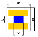 20GHz microwave ceramic thin film chip resistor RG1500T20