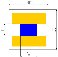20GHz microwave ceramic thin film chip resistor RG3000T10