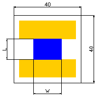 20GHz microwave ceramic thin film chip resistor RG4000T05