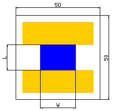20GHz microwave ceramic thin film chip resistor RG5000T20
