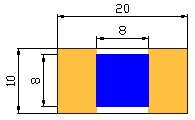 MICROWAVE CERAMIC SUBSTRATE THIN FILM RESISTORS USMRE1020 MODEL H