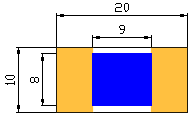 MICROWAVE CERAMIC SUBSTRATE THIN FILM RESISTORS USMRE1020 MODEL I