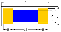 microwave ceramic substrate thin film chip resistor