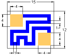 microwave ceramic substrate thin film chip resistor