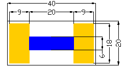 14.3Ω MICROWAVE CERAMIC SUBSTRATE THIN FILM RESISTORS USMRE2040B-14R3-1%