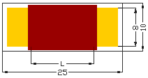 ceramic microwave thin film chip resistor