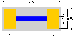 microwave quartz thin film chip resistor RQ1025T10